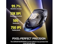 CORSAIR NIGHTSWORD v2 WIRELESS Spillmus Gamingmus