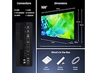 Samsung 100" Neo QLED 4K Smart TV QN80H (2026) Over 80 tommer TV