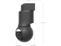Ubiquiti UniFi G6 PTZ 4K overvåkningskamera (sort) Overvåkningskameraer