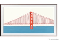 Samsung 50" The Frame LS03FA QLED 4K Smart-TV (2025) + Ramme 70 - 79 tommer TV