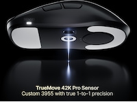 SteelSeries Sensei Pro Wireless (sort) Gamingmus