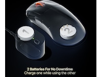 SteelSeries Rival Pro Wireless Mini (hvit) Gamingmus