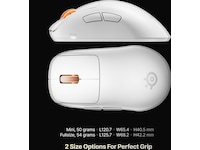 SteelSeries Rival Pro Wireless Mini (hvit) Gamingmus