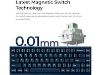 Keychron Q16 HE 65% 8K Wired (Ceramic) Gamingtastatur