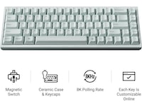 Keychron Q16 HE 65% 8K kablet (Ceramic) Gamingtastatur