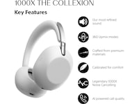 Sony 1000X THE COLLEXION Over-Ear Hodetelefoner (platina) Hodetelefoner