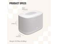 JBL Cove X1 Wi-Fi Høyttaler (hvit) Trådløs / Bluetooth-høyttaler