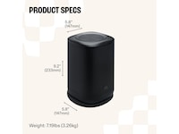 JBL Cove P1 Wi-Fi Høyttaler (sort) Trådløs / Bluetooth-høyttaler