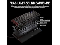CORSAIR VANGUARD 96 WIRELESS Gaming Tastatur -B-Grade Demo tastatur
