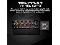 CORSAIR VANGUARD 96 WIRELESS Gaming Tastatur -B-Grade Demo tastatur
