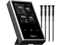 Weber Q1100N Gassgrill + Typhur Sync Quad Kjøttermometer Grill