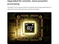 LG 75'' QNED 82B6A MiniLED 4K TV (2026) -B-Grade Demo TV/projektor