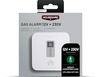 Housegard Gasvarnare 12V + 230V Røykvarslerer