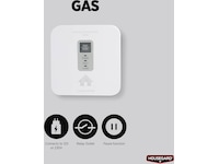 Housegard Gasvarnare 12V + 230V Røykvarslerer