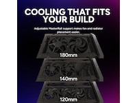 Cooler Master HAF II 500 med høy kjøleytelse Midi tower