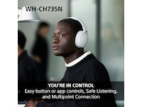 Sony WH-CH735N Trådløse Støydempende Hodetelefoner (blå) Hodetelefoner