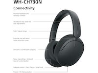 Sony WH-CH730N Trådløse Hodetelefoner (sort) Hodetelefoner