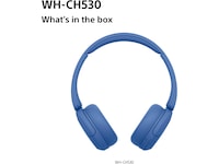 Sony WH-CH530 Trådløse Bluetooth Hodetelefoner (cobalt) Hodetelefoner
