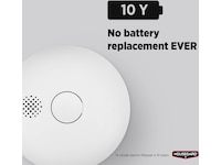Housegard Luma trådløs brannvarsler 2-pack (hvit) Røykvarslerer