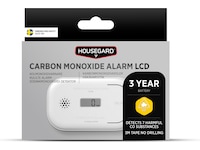 Housegard Karbonmonoksidalarm  med LCD-display Røykvarslerer
