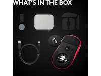 Logitech G PRO X3 SUPERSTRIKE trådløs gamingmus (rosa) Gamingmus