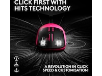 Logitech G PRO X3 SUPERSTRIKE trådløs gamingmus (rosa) Gamingmus