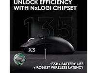 Logitech G PRO X3 SUPERSTRIKE trådløs gamingmus (rosa) Gamingmus