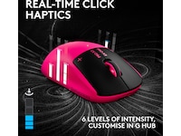 Logitech G PRO X3 SUPERSTRIKE trådløs gamingmus (rosa) Gamingmus