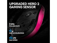 Logitech G PRO X3 SUPERSTRIKE trådløs gamingmus (rosa) Gamingmus
