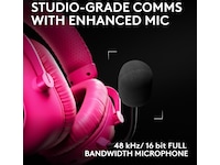 Logitech G PRO X3 LIGHTSPEED trådløst gaming headset (magneta) Gamingheadset