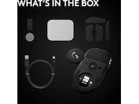 Logitech G PRO X3 SUPERSTRIKE trådløs gamingmus (sort) Gamingmus