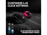 Logitech G PRO X3 SUPERSTRIKE trådløs gamingmus (sort) Gamingmus