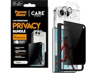 PanzerGlass CARE iPhone Duo Privacy 3-in-1 Bundle Mobildeksel