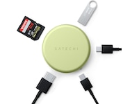 Satechi OntheGo 5-in-1 Multiport Adapter (citrus) Dockingstasjon & USB-HUB