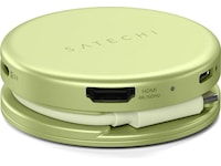 Satechi OntheGo 5-in-1 Multiport Adapter (citrus) Dockingstasjon & USB-HUB