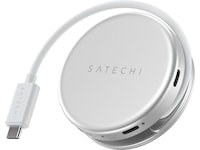 Satechi OntheGo 5-i-1 Multiport Adapter (Silver) Dockingstasjon & USB-HUB