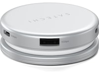 Satechi OntheGo 5-i-1 Multiport Adapter (Silver) Dockingstasjon & USB-HUB