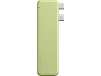 Satechi USB-C Snap Hub for MacBook Neo (sitrus) Dockingstasjon & USB-HUB