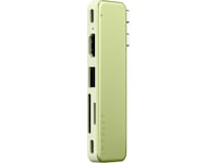 Satechi USB-C Snap Hub for MacBook Neo (sitrus) Dockingstasjon & USB-HUB