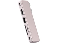 Satechi USB-C Snap Hub for MacBook Neo (rouge) Dockingstasjon & USB-HUB