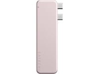 Satechi USB-C Snap Hub for MacBook Neo (rouge) Dockingstasjon & USB-HUB