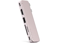 Satechi USB-C Snap Hub for MacBook Neo (rouge) Dockingstasjon & USB-HUB