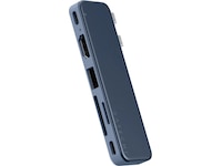 Satechi USB-C Snap Hub for MacBook Neo (indigo) Dockingstasjon & USB-HUB