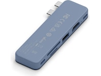 Satechi USB-C Snap Hub for MacBook Neo (indigo) Dockingstasjon & USB-HUB