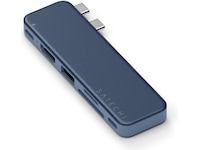 Satechi USB-C Snap Hub for MacBook Neo (indigo) Dockingstasjon & USB-HUB