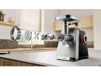 Bosch Serie 8 Kjøttkvern MultiPower 2500 W Rustfritt stål Andre kjøkkenapparater