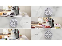 Bosch Serie 8 Kjøttkvern MultiPower 2500 W Rustfritt stål Andre kjøkkenapparater
