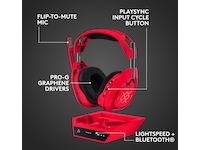 Logitech A50X Gamingheadsett Vivid Red Gamingheadset
