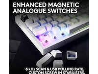 Logitech PRO X2 RAPID Tastatur (hvit) Gamingtastatur