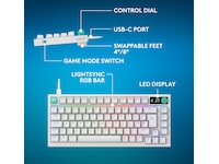 Logitech G316 X 75-spilltastatur Gamingtastatur